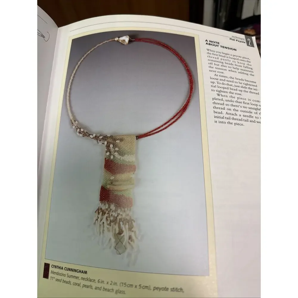 Needlepoint Beading Books: Peyote Stitch-Cook/Star & Creative Bead Weaving-Wells